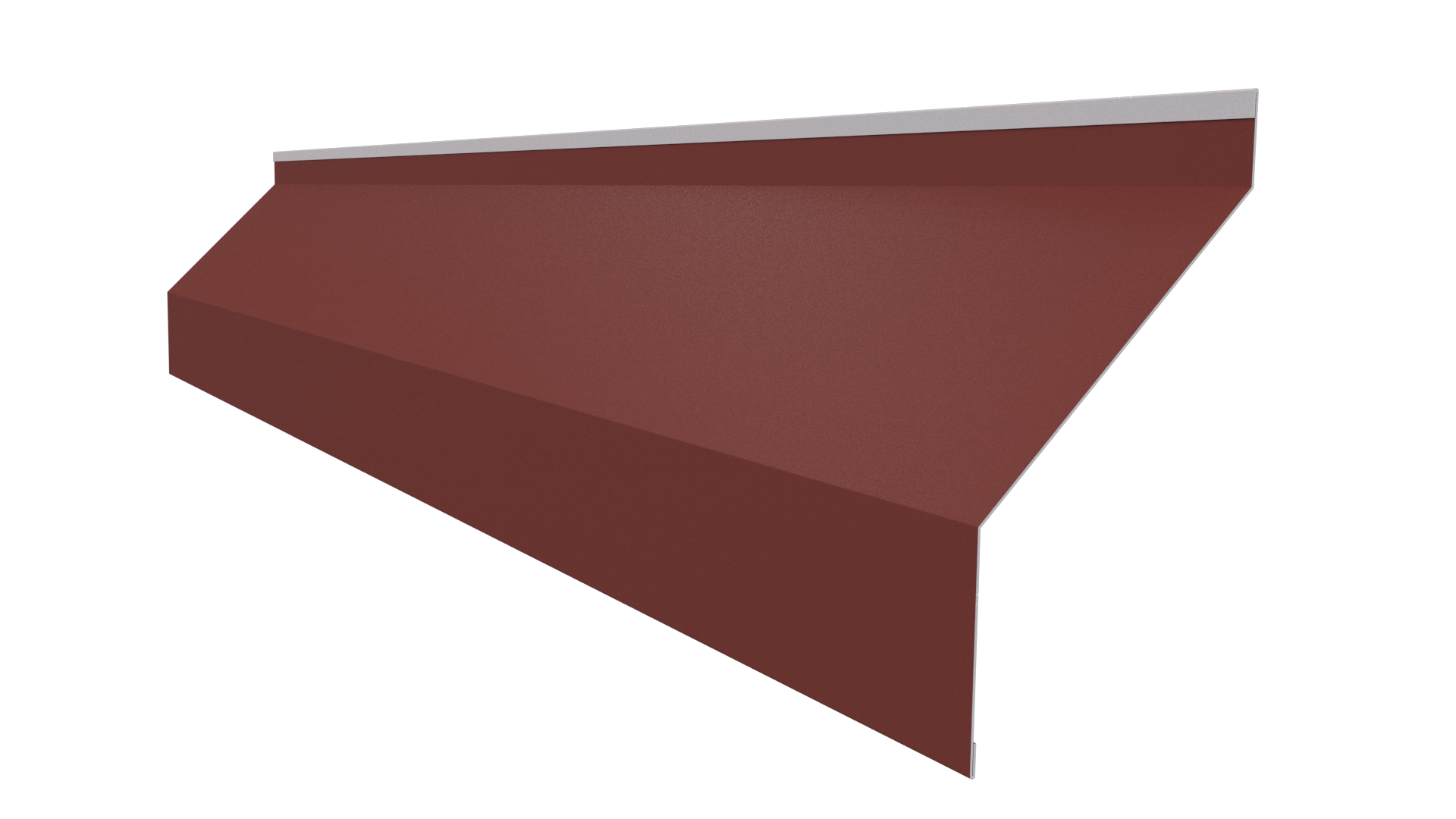 Ламель Хоста 110x0,4 мм, 3009 оксид красный глянцевый