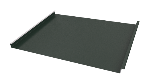Фальцевая кровля 562/550x0,45 мм, 6009 пихтовый зелёный матовый