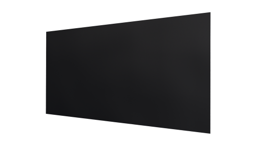 Плоский лист 1250x0,45 мм, 9005 черный янтарь матовый