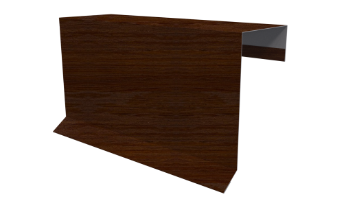 Планка торцевая фальц 65x97 мм, Золотистый дуб 3D