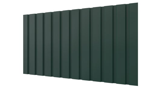 Профнастил С10 1155/1100x0,5 мм, 6005 зеленый мох матовый