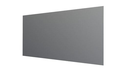 Плоский лист 1250x0,45 мм, цинк