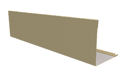 Планка завершающая 10x50x50x10 мм, 1014 слоновая кость глянцевый