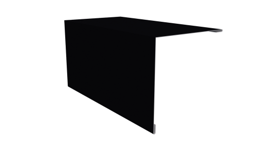 Угол наружный 100x100x2000 мм, 9005 черный янтарь глянцевый