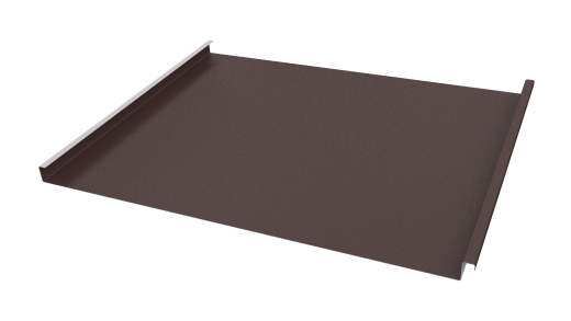 Фальцевая кровля 562/550x0,45 мм, 8017 шоколадно-коричневый матовый