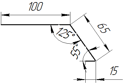 Планка карнизная 100x65x2000 мм, 6019 бело-зеленый глянцевый