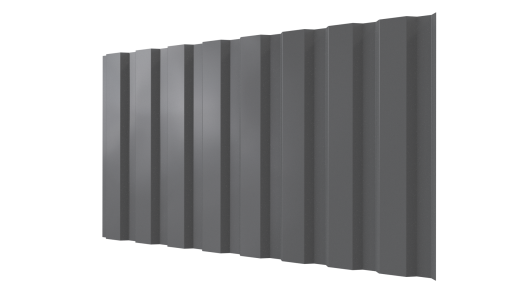 Профнастил С20A 1150/1100x0,4 мм, 7037 пыльно-серый глянцевый