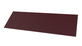 Планка завершающая 65x2000 мм, 3005 винно-красный матовый