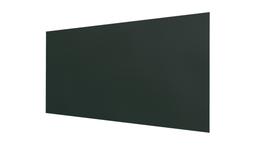 Плоский лист 1250x0,45 мм, 6009 пихтовый зелёный матовый