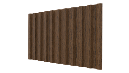 Профнастил С21 1051/1000х0,45 мм, Дуб Сантана 3D