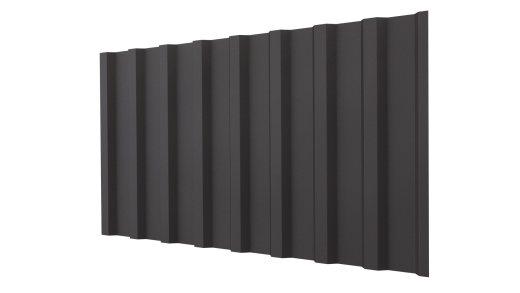 Профнастил С20B 1150/1100x0,5 мм, 8019 серо-коричневый матовый