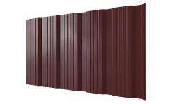 Профнастил К20 1195/1130x0,45 мм, 3009 оксид красный глянцевый