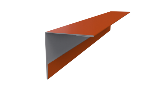 Планка угла наружного 30x30x2000 мм, 2004 оранжевый глянцевый
