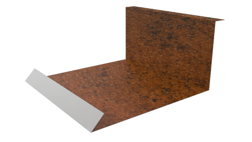 Планка примыкания нижняя 100x200x2000 мм, Картэн