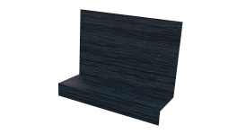 Примыкание боковое фальц 25x65x130 мм, Морион 3D