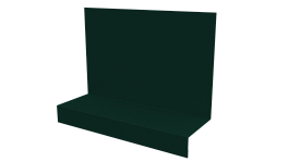 Примыкание боковое фальц 25x65x130 мм, 6005 зеленый мох глянцевый