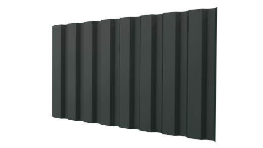 Профнастил С20A 1150/1100x0,45 мм, 6009 пихтовый зеленый матовый