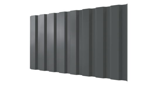 Профнастил С20A 1150/1100x0,3 мм, 7005 мышино-серый глянцевый