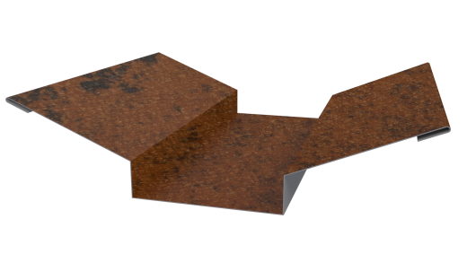Планка ендовы верхняя 76x76x2000 мм, Картэн