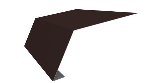 Планка карнизная 100x65x2000 мм, 8017 шоколадно-коричневый PUR Pruf