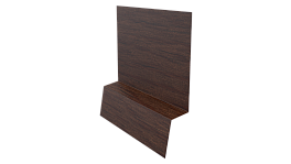 Планка стартовая фальц 135x30x55 мм, Античный дуб 3D