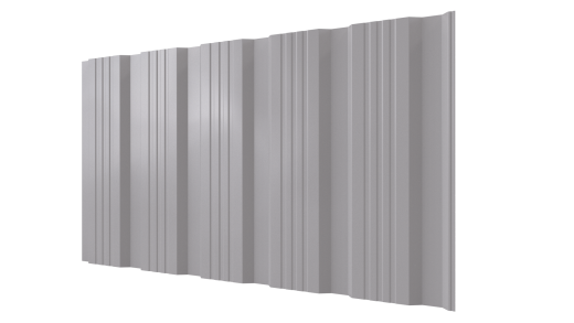 Профнастил К20 1195/1130x0,4 мм эконом, 7047 телегрей 4 глянцевый