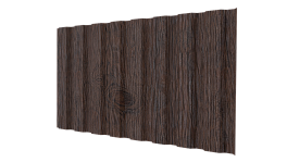 Профнастил С20A 1150/1100x0,45 мм, Морёный дуб 3D