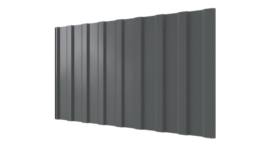 Профнастил С20R 1150/1100x0,7 мм, 7005 мышино-серый глянцевый