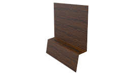 Планка стартовая фальц 135x30x55 мм, Дуб Локарно 3D