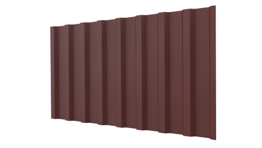 Профнастил С20B 1150/1100x0,5 мм, 3009 оксид красный матовый