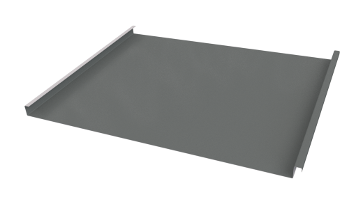 Фальцевая кровля 562/550x0,7 мм, 7005 мышино-серый глянцевый