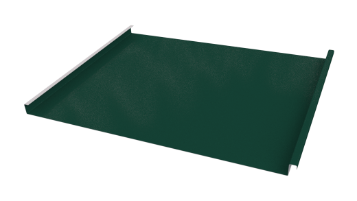 Фальцевая кровля 562/550x0,65 мм, 6005 зеленый мох глянцевый