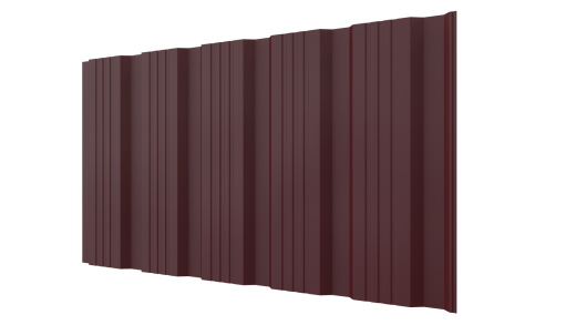 Профнастил К20 1195/1130x0,5 мм, 3005 винно-красный матовый