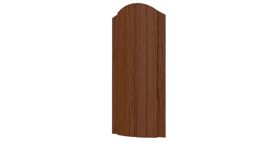 Штакетник Европланка Престиж 131x0,45 мм, Золотой орех 3D