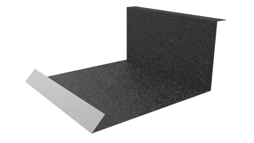 Планка примыкания нижняя 100x200x2000 мм, Картэн тёмный
