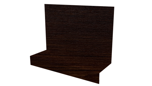 Примыкание боковое фальц 25x65x130 мм, Antique wood
