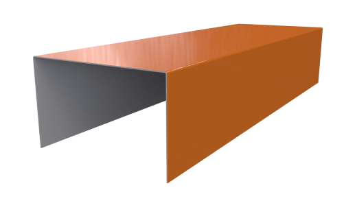 Крышка 40x65x40 мм, 2011 насыщенный оранжевый глянцевый