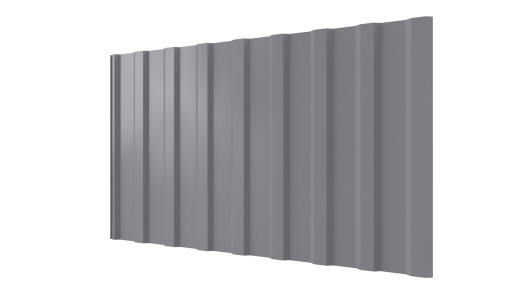Профнастил С20R 1150/1100x0,45 мм, 7040 серое окно глянцевый