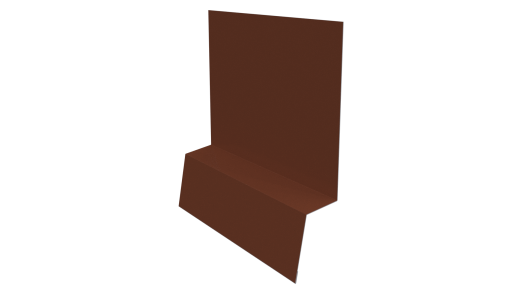 Планка стартовая фальц 135x30x55 мм, 8004 медно-коричневый глянцевый