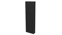Планка завершающая 10x50x50x10 мм, Картэн тёмный