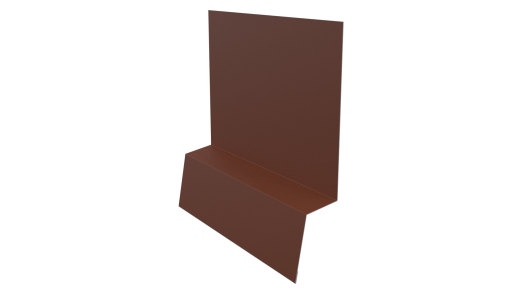 Планка стартовая фальц 135x30x55 мм, 8004 медно-коричневый матовый