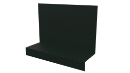 Примыкание боковое фальц 25x65x130 мм, 6009 пихтовый зеленый матовый