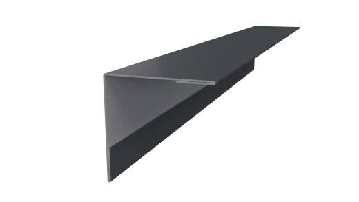 Планка угла наружного 50x50x2000 мм, 7011 железно-серый глянцевый