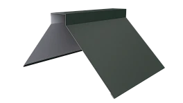 Конёк фигурный 150x150x2000 мм, 6009 пихтовый зеленый матовый
