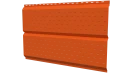 Софит Л-брус перфорированный 264/241x0,4 мм, 2004 оранжевый глянцевый