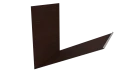 Планка примыкания верхняя к трубе фальц 250x210 мм, Antique wood