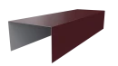 Крышка 40x65x40 мм, 3005 винно-красный глянцевый