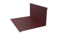 Планка примыкания верхняя 100x150x2000 мм, 3005 винно-красный матовый