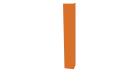 Планка угла наружного 50x50x2000 мм, 2011 насыщенный оранжевый глянцевый