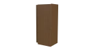 Планка угла наружного сложная Блок-хаус 110x110x2000 мм, Дуб Локарно 3D
